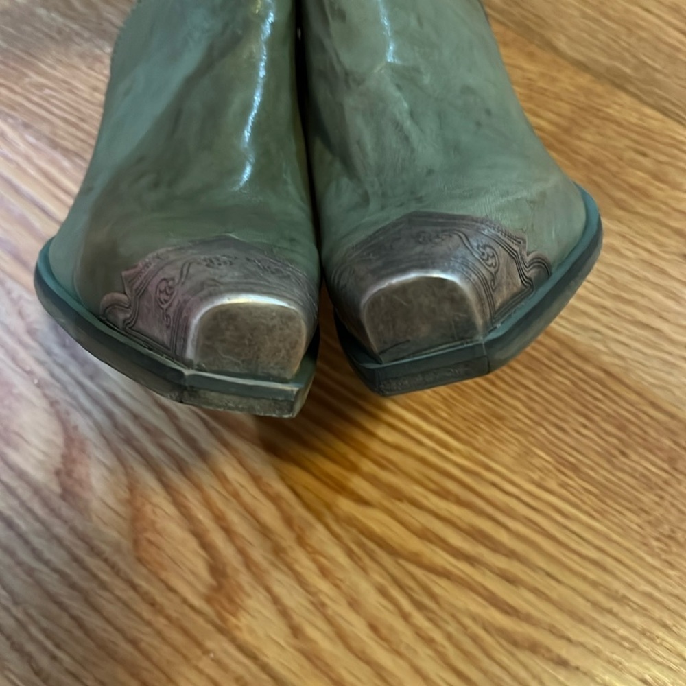 Free People Brayden Western Boot - Succulent Color Size 6 NEW - Picture 9 of 15